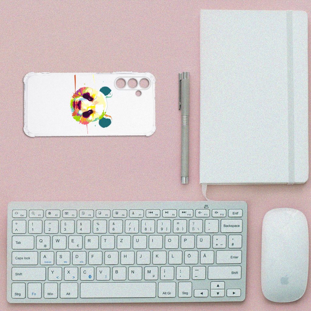 Samsung Galaxy A15 Stevig Bumper Hoesje Panda Color B2C Telecom