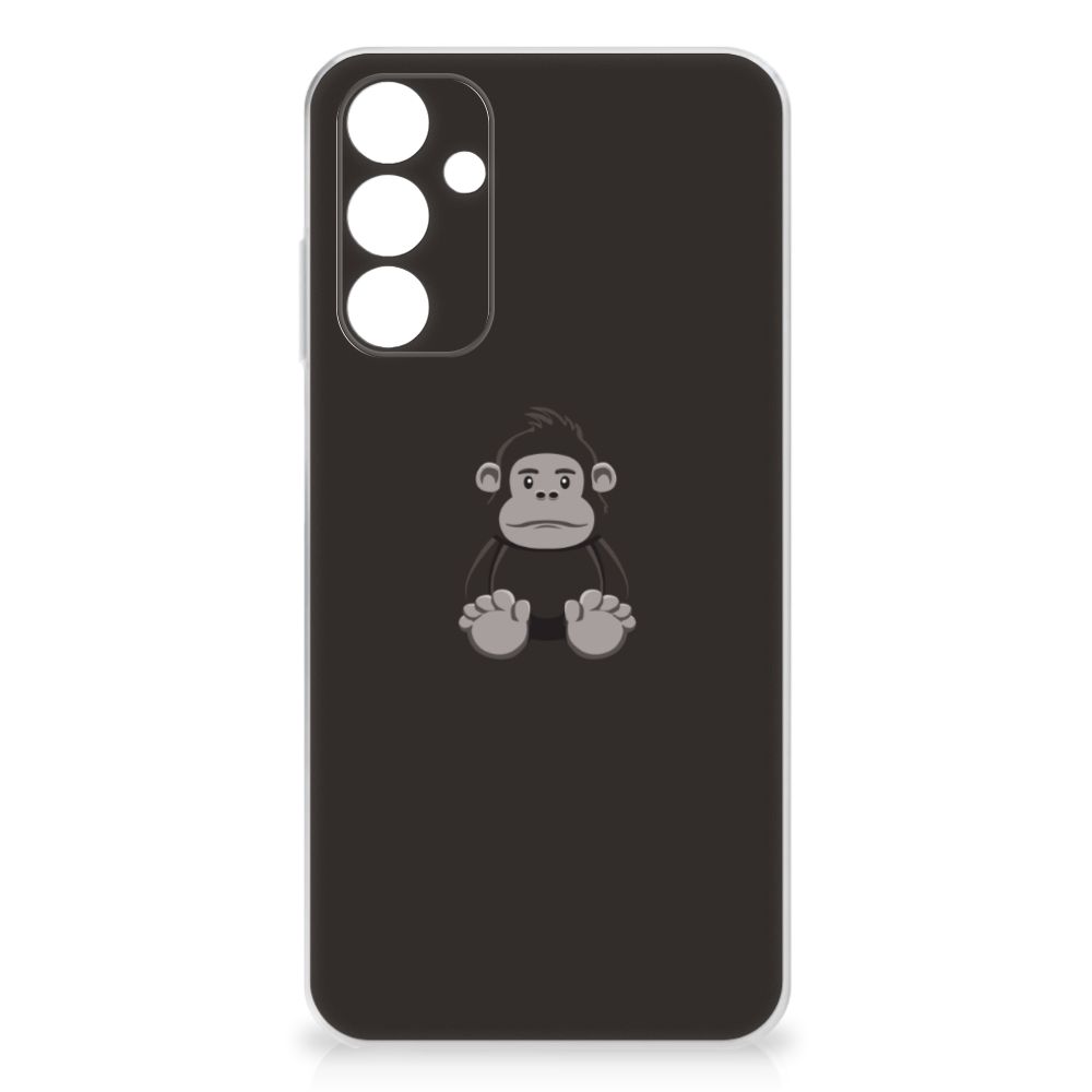 Samsung Galaxy A15 Telefoonhoesje met Naam Gorilla telefoonhoesje gorilla design achteraanzicht