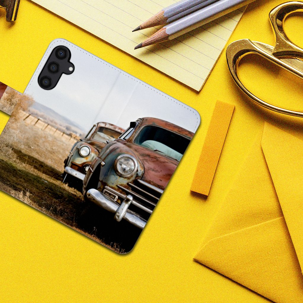 Samsung Galaxy A15 Telefoonhoesje met foto Vintage Auto