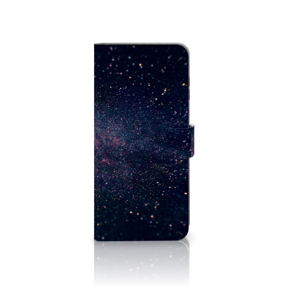 Samsung Galaxy A16 4G/5G Book Case Stars boek hoesje sterren design aanzicht