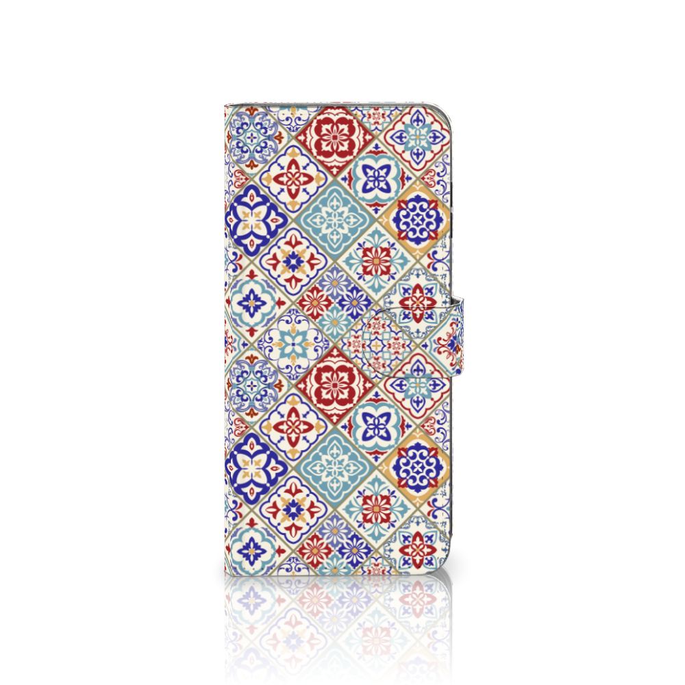 Samsung Galaxy A16 4G/5G Bookcase Tiles Color boekhoesje tegel design voorkant