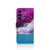 Samsung Galaxy A16 4G/5G Flip Cover Waterval design waterval paarse bomen aanzicht