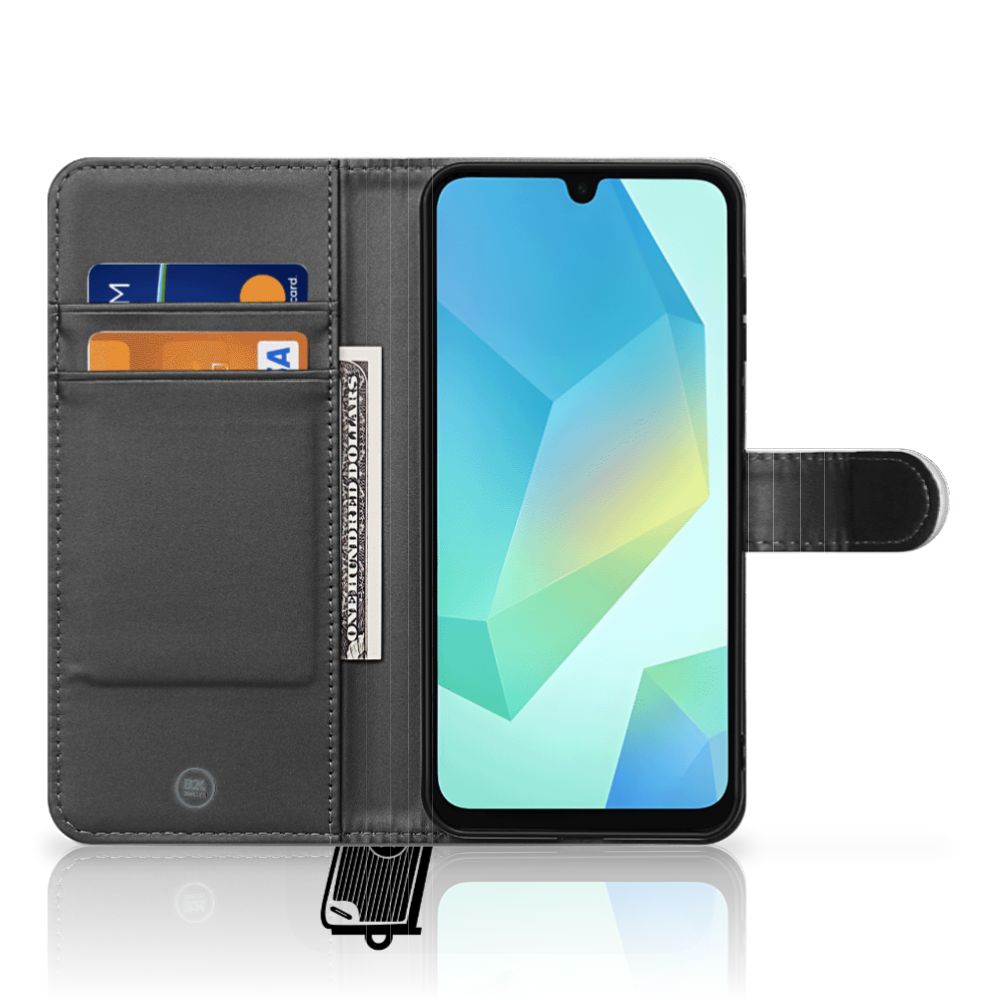 Samsung Galaxy A16 4G/5G Leuk Hoesje Gorilla flipcase openpassen borduren