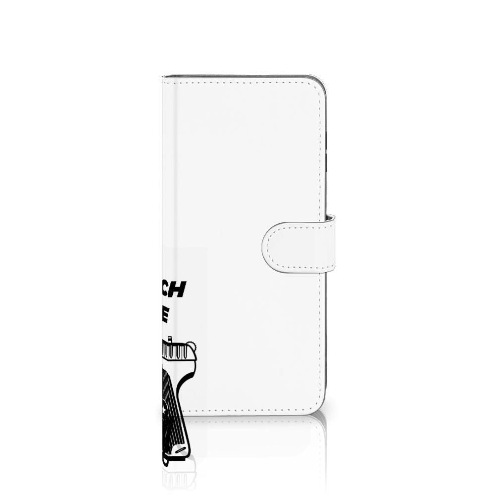 Samsung Galaxy A16 4G/5G Leuk Hoesje Gorilla flip case met gorilla design aanzicht