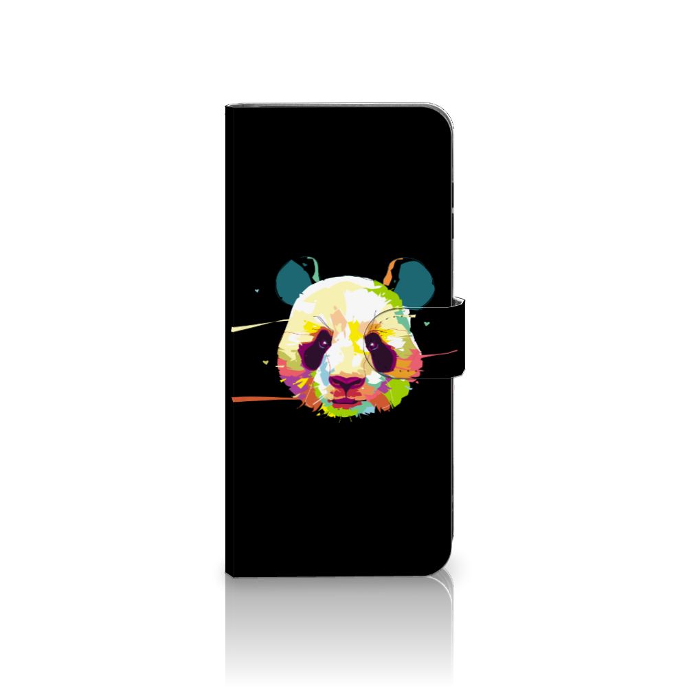 Samsung Galaxy A16 4G/5G Leuk Hoesje Panda Color panda kleur ontwerp voorkant