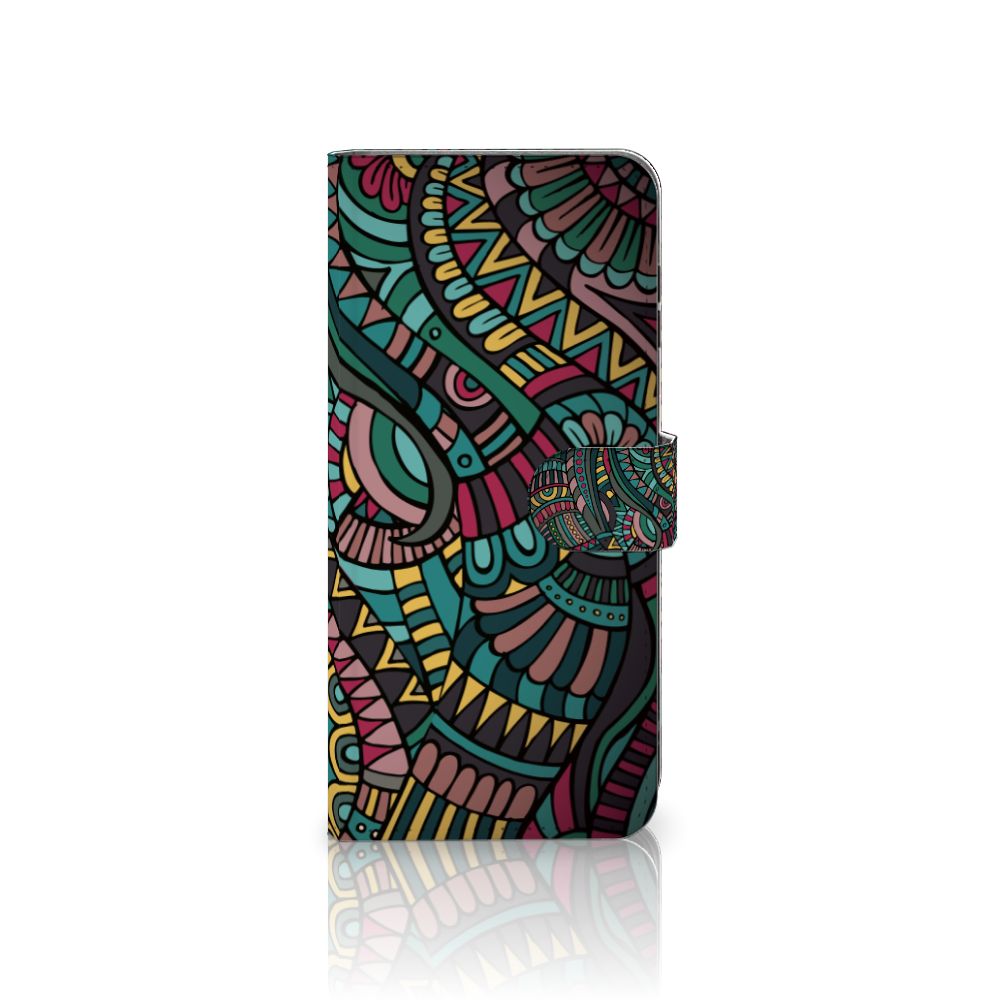 Samsung Galaxy A16 4G/5G Telefoon Hoesje Aztec hoesje design aztec aanzicht