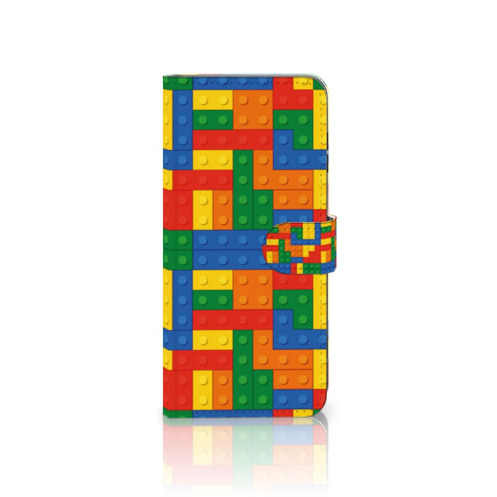 Samsung Galaxy A16 4G/5G Telefoon Hoesje Blokken blokken design aanzicht