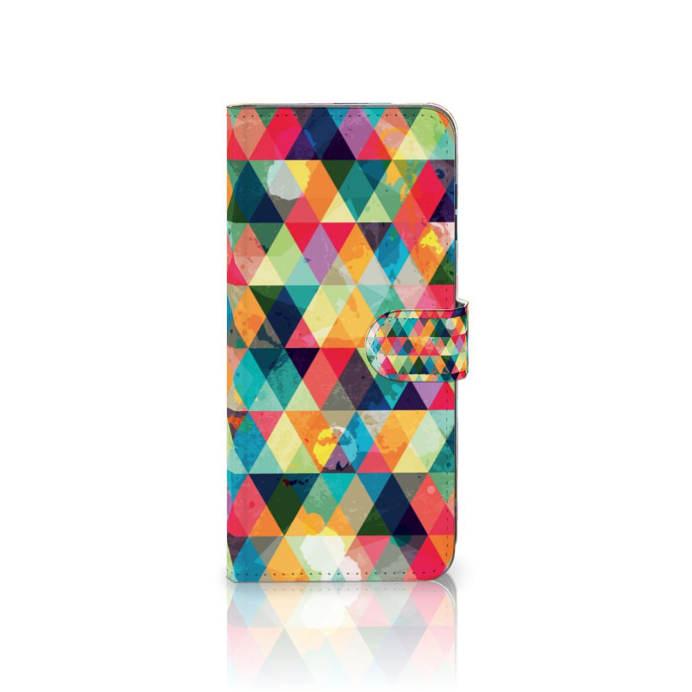 Samsung Galaxy A16 4G/5G Telefoon Hoesje Geruit design geruit aanzicht