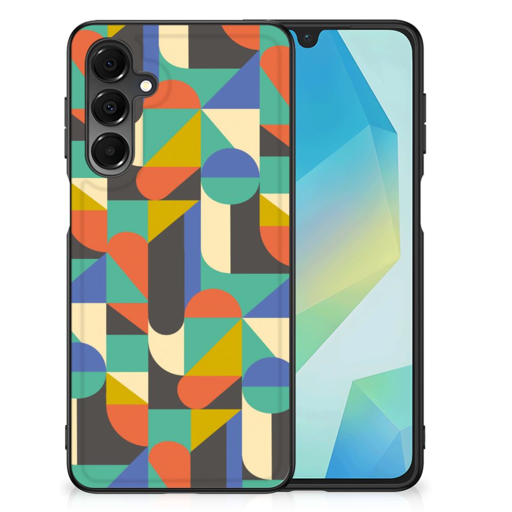 Samsung Galaxy A16 5G/4G Back Case Funky Retro funky retro design achterzijde