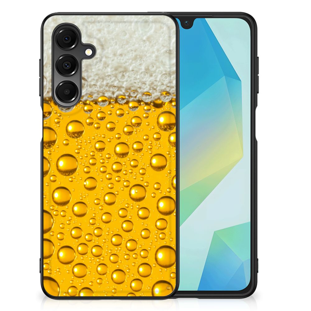 Samsung Galaxy A16 5G/4G Back Cover Hoesje Bier eten drinken design voorkant