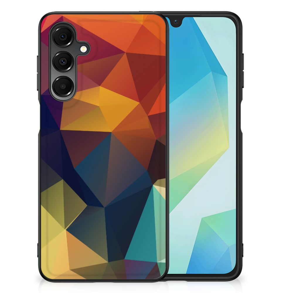 Samsung Galaxy A16 5G/4G Backcover Polygon Color abstract design achterzijde