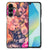 Samsung Galaxy A16 5G/4G Bloemen Hoesje Bosje Bloemen achterkant bloemen print aanzicht