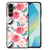 Samsung Galaxy A16 5G/4G Bloemen Hoesje Butterfly Roses bloemen planten design voorkant