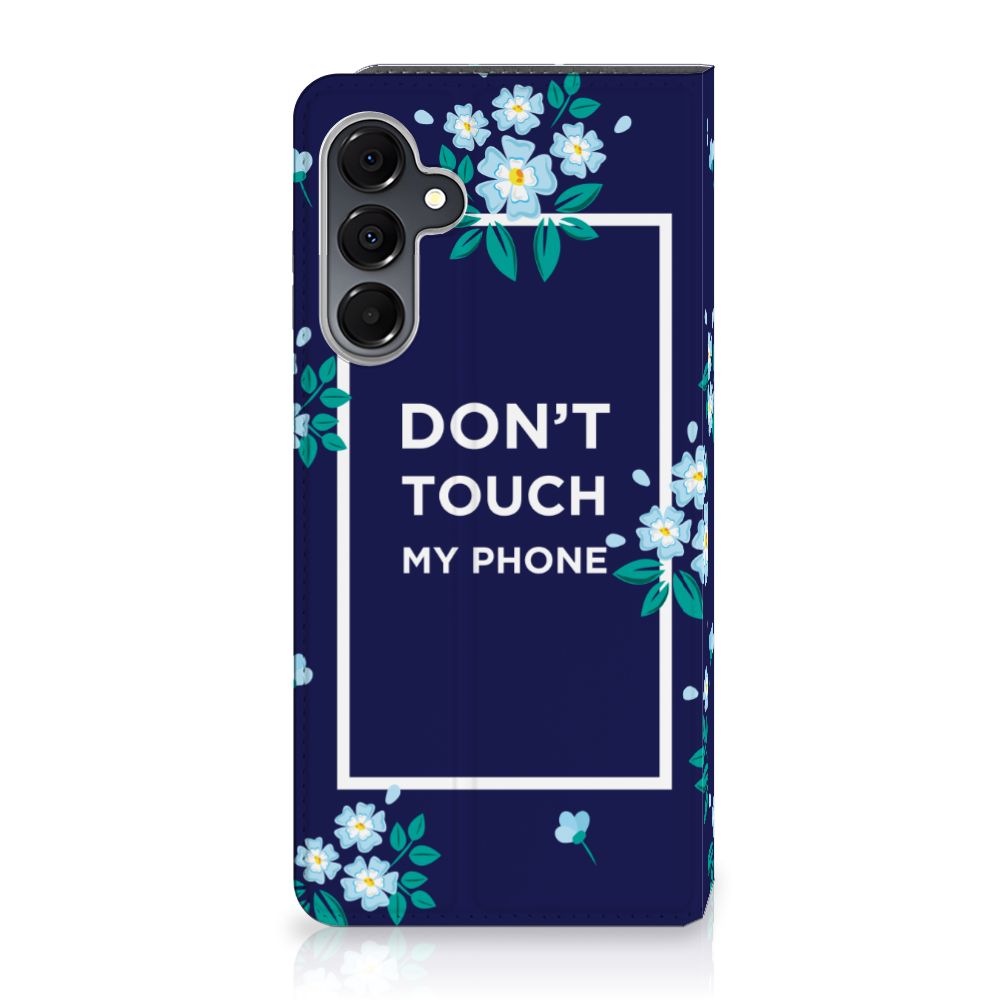 Samsung Galaxy A16 5G/4G Design Case Don't Touch My Phone aanzicht