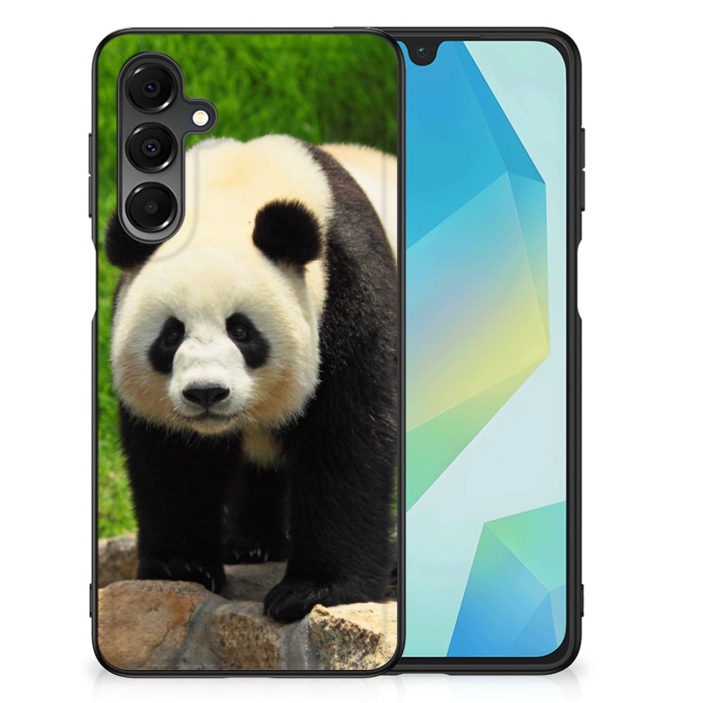 Samsung Galaxy A16 5G/4G Dierenprint Telefoonhoesje Panda dierenprint achterkant panda