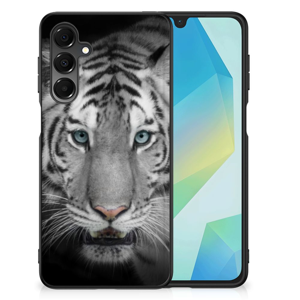 Samsung Galaxy A16 5G/4G Dierenprint Telefoonhoesje Tijger dierenprint voorkant