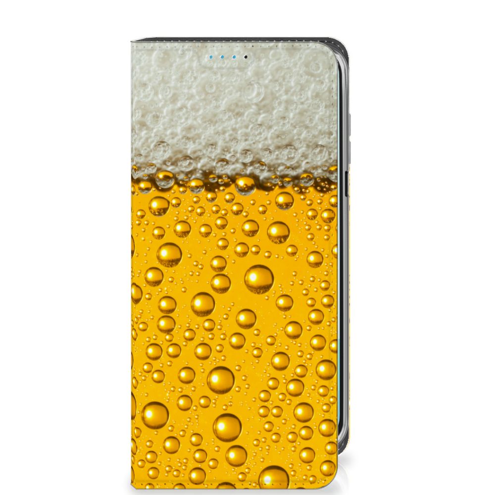 Samsung Galaxy A16 5G/4G Flip Style Cover Bier bierprint voorkant