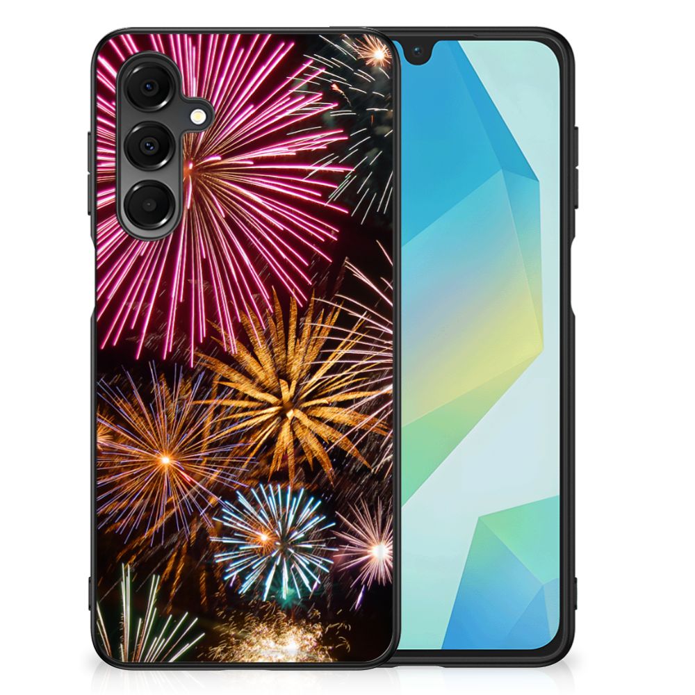Samsung Galaxy A16 5G/4G GSM Cover Vuurwerk vuurwerk design voorkant