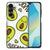Samsung Galaxy A16 5G/4G Hoesje Avocado Singing design avocado voorkant