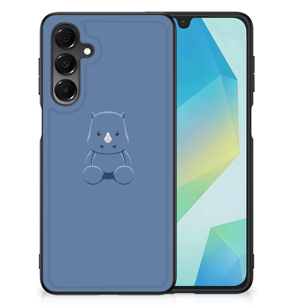 Samsung Galaxy A16 5G/4G Hoesje Baby Rhino back cover illustratie aanzicht