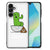 Samsung Galaxy A16 5G/4G Hoesje Cactus Poo illustratie cactus aanzicht