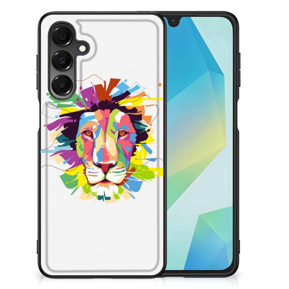 Samsung Galaxy A16 5G/4G Hoesje Lion Color illustratie achterkant