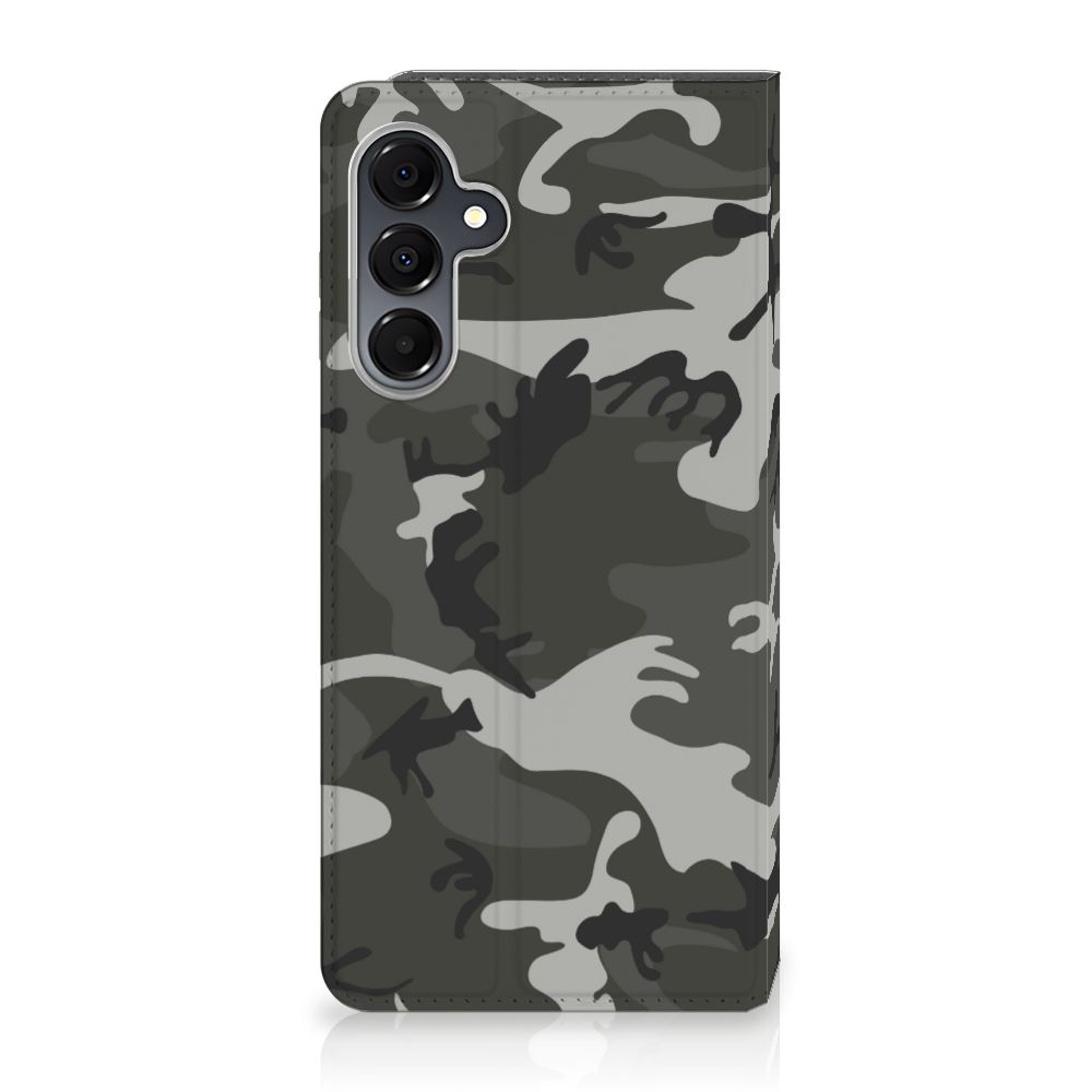 Samsung Galaxy A16 5G/4G Hoesje met Magneet Army Light camouflage design front