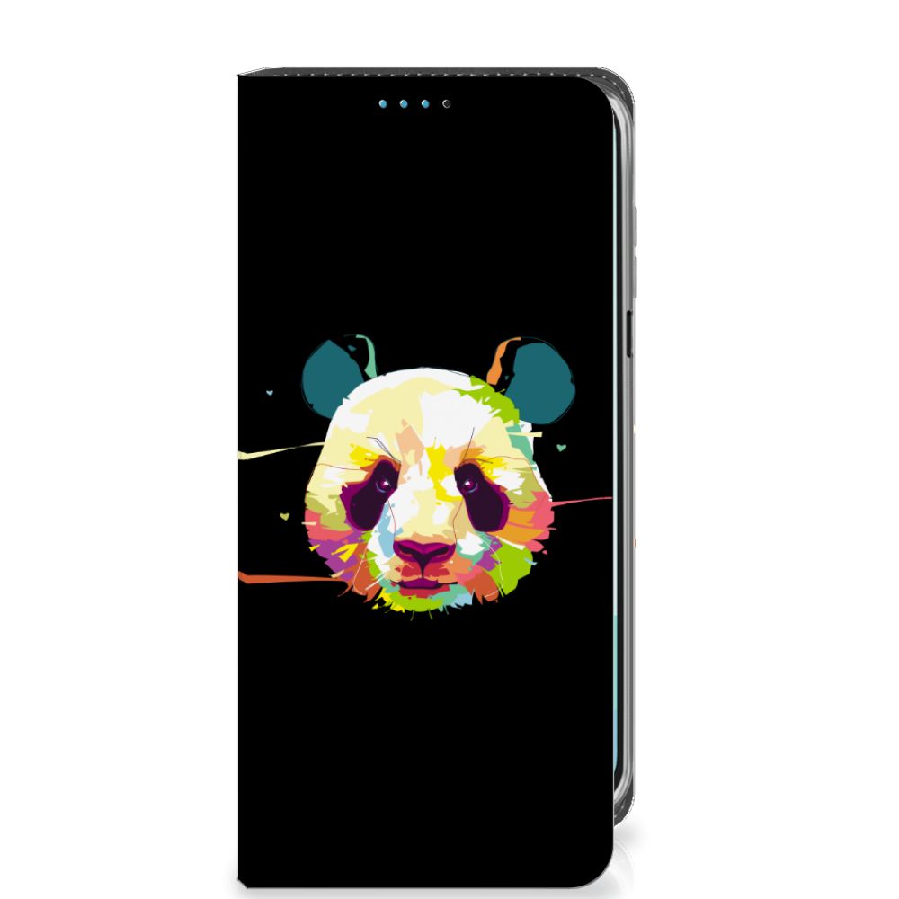 Samsung Galaxy A16 5G/4G Magnet Case Panda Color panda design voorkant