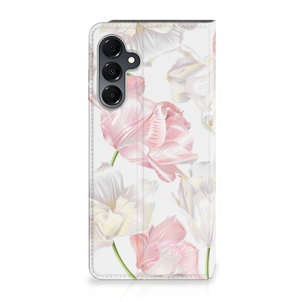 Samsung Galaxy A16 5G/4G Smart Cover Lovely Flowers voorkant bloemen