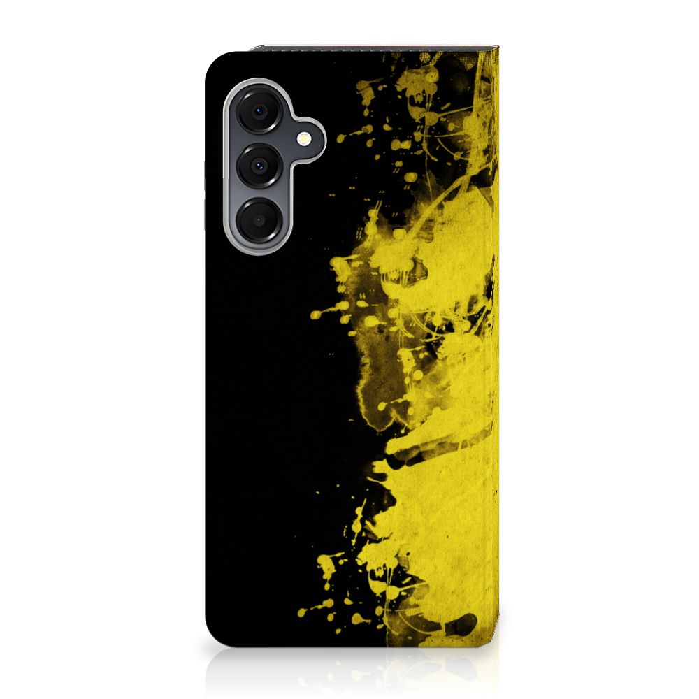 Samsung Galaxy A16 5G/4G Standcase België zwart geel design achterkant
