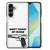 Samsung Galaxy A16 5G/4G Telefoon Hoesje Pistol DTMP back cover don't touch my phone design voorkant
