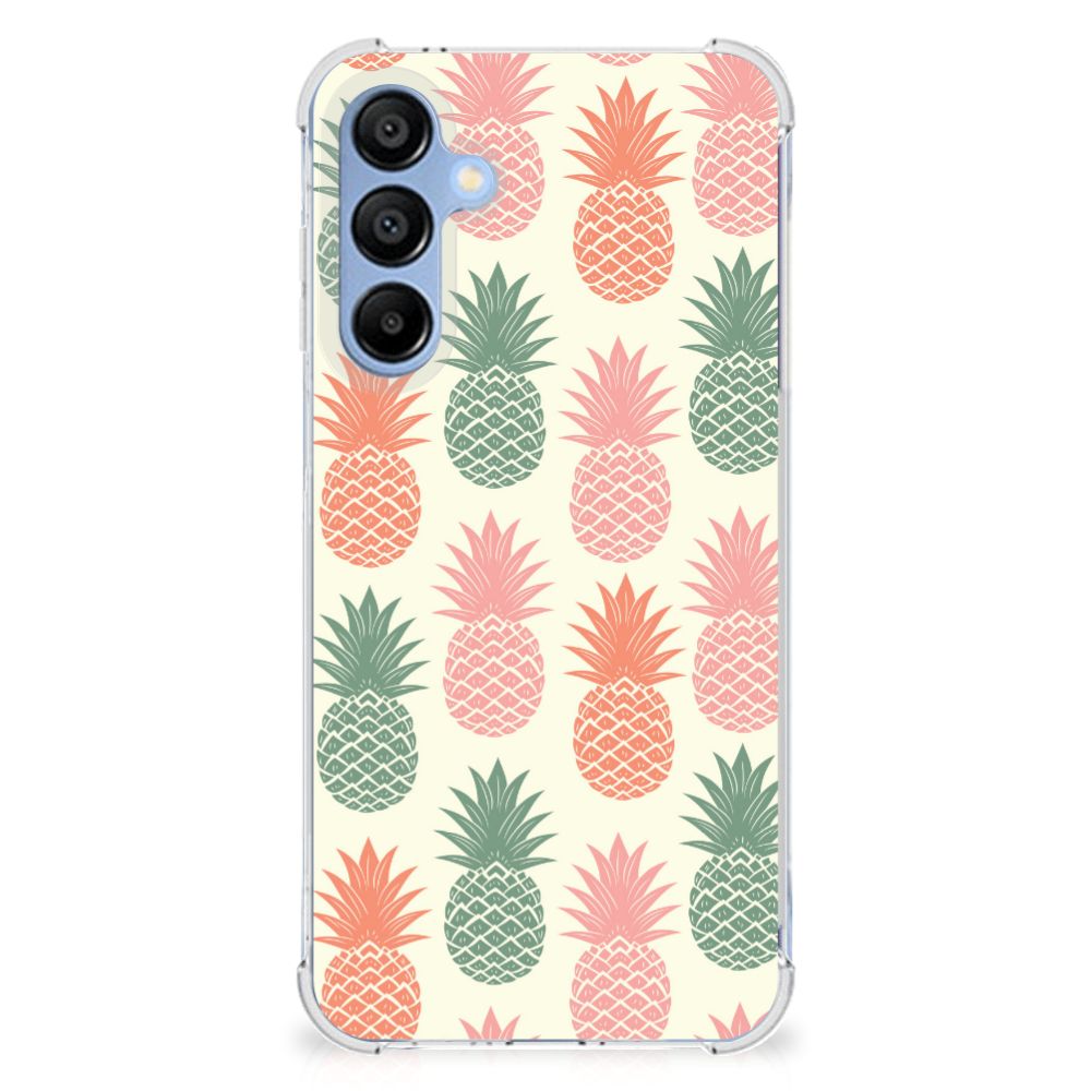 Samsung Galaxy A16 Beschermhoes Ananas design ananas voorkant