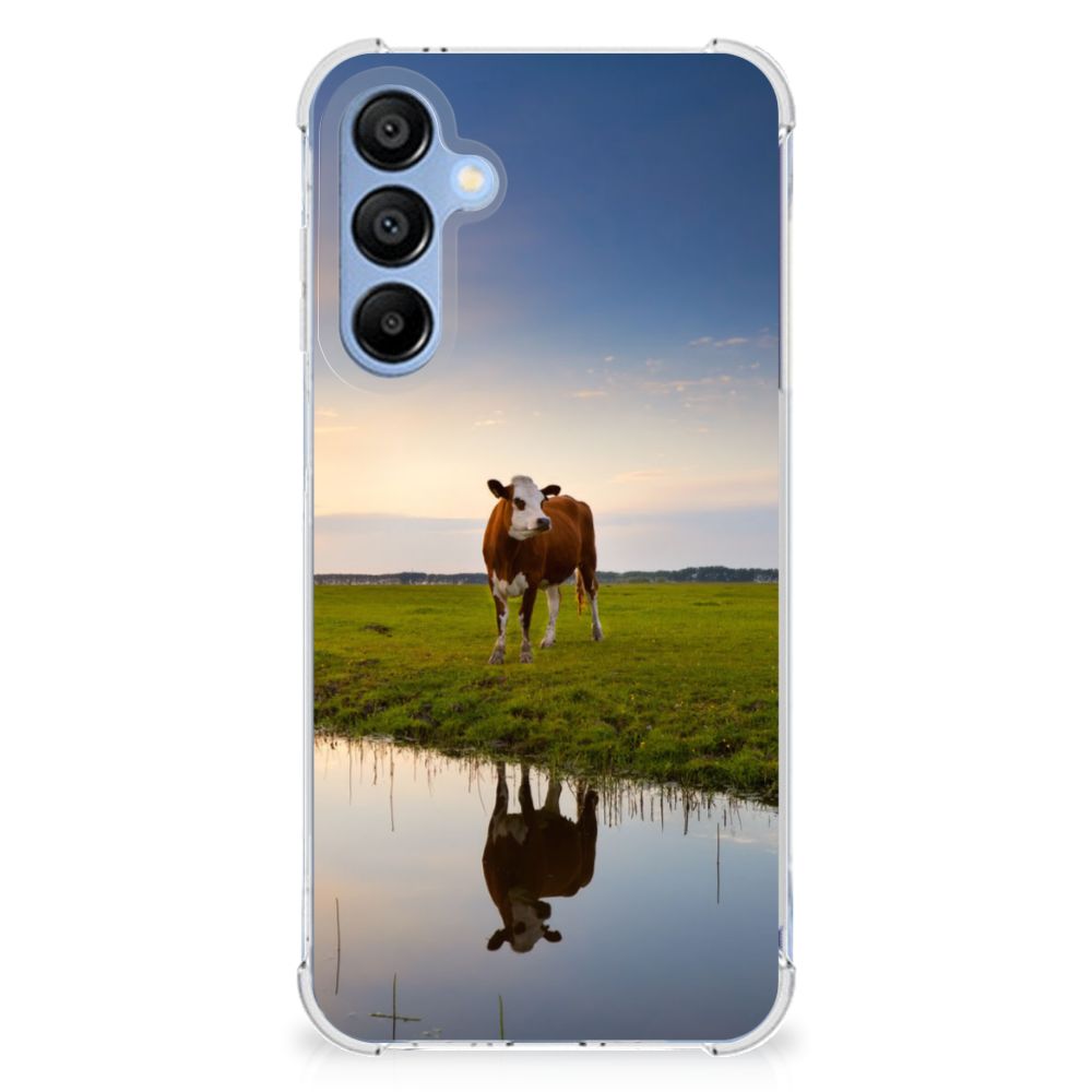 Samsung Galaxy A16 Case Anti-shock Koe koe gras water schaduw