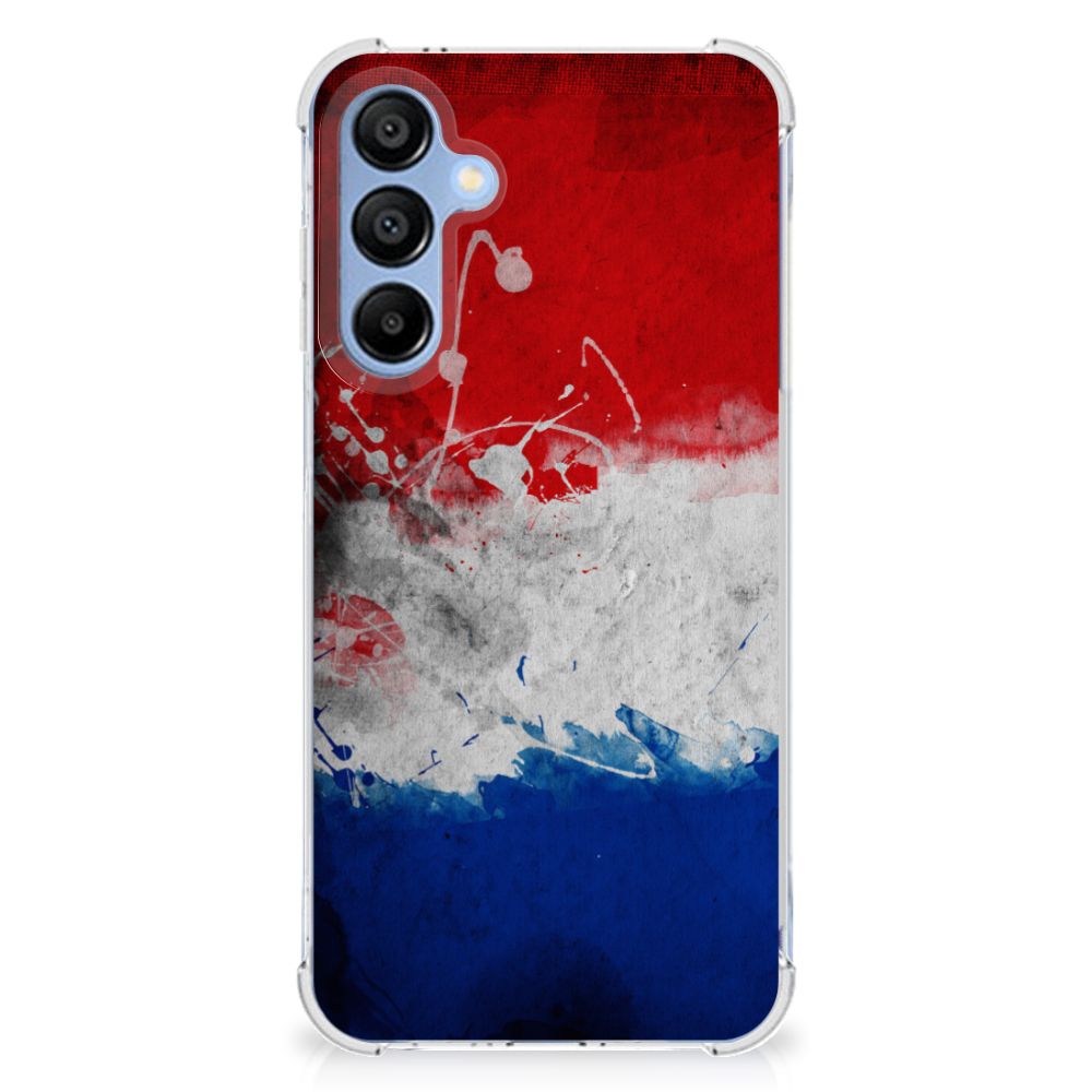 Samsung Galaxy A16 Cover Case Nederland Nederlandse Vlag design achterkant