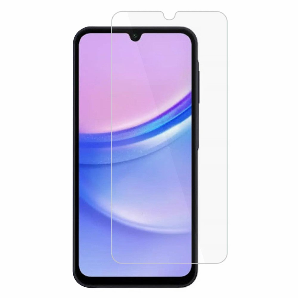 Samsung Galaxy A16 Screenprotector Glas glazen screenprotector transparant aanzicht