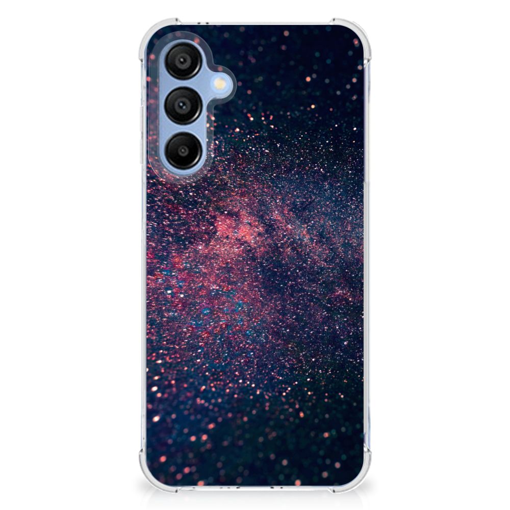 Samsung Galaxy A16 Shockproof Case Stars achterzijde sterren ontwerp