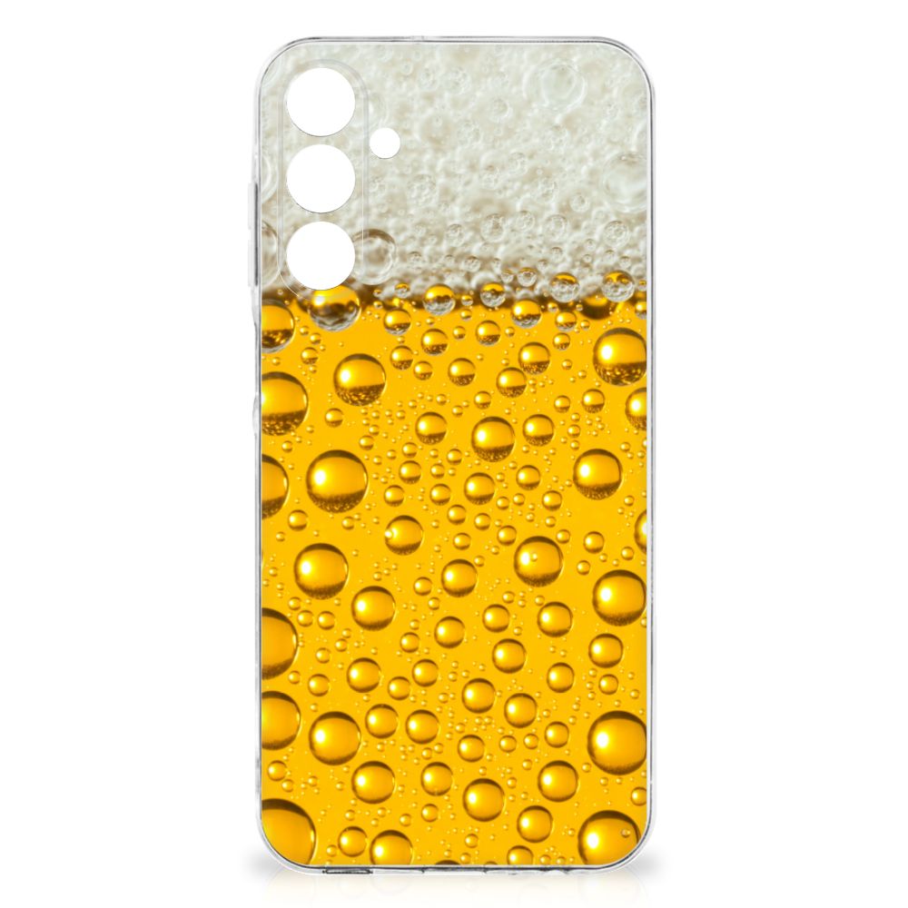 Samsung Galaxy A16 Siliconen Case Bier bierprint voorkant