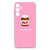 Samsung Galaxy A16 Siliconen Case Nut Boyfriend roze tpu hoesje illustratie achterkant