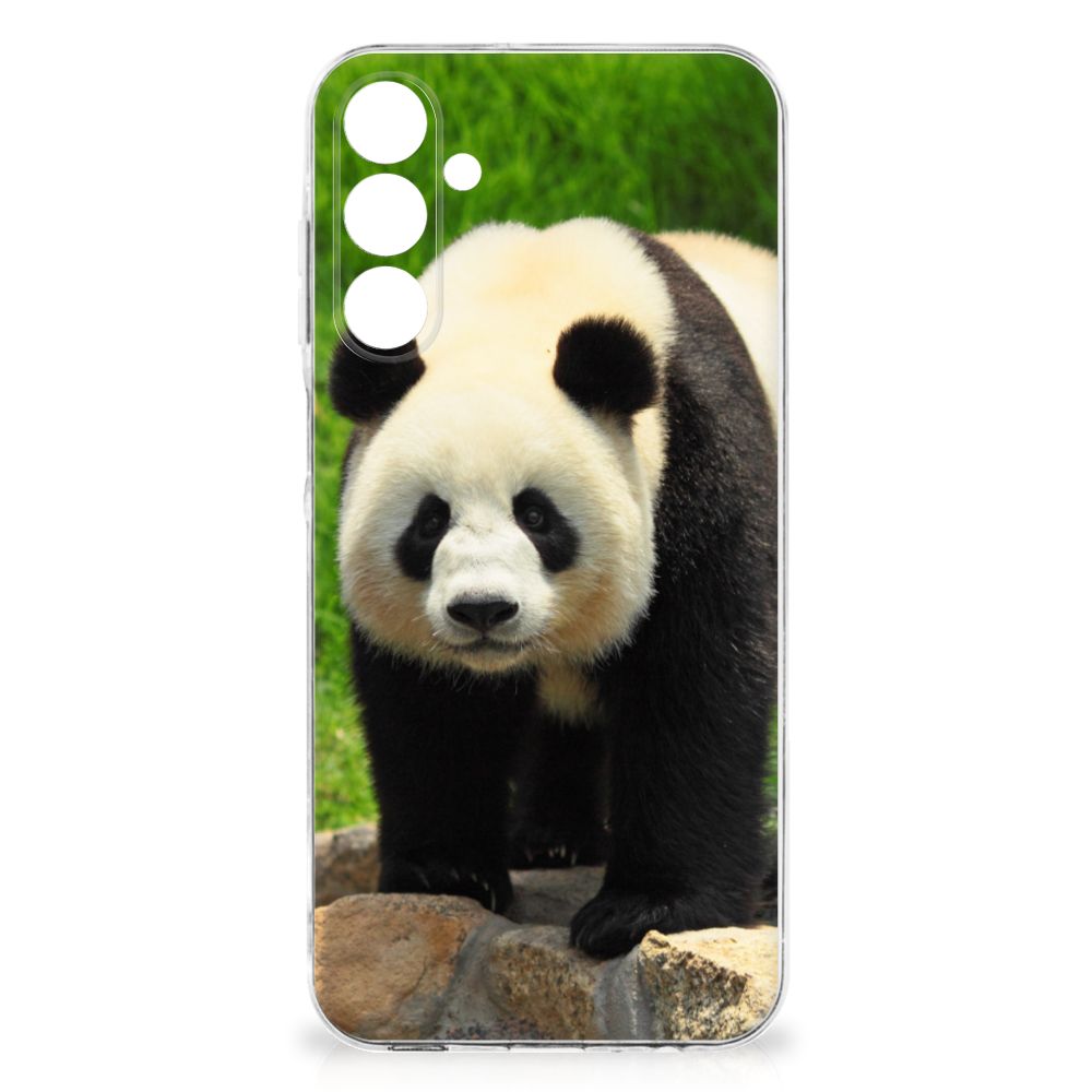 Samsung Galaxy A16 TPU Hoesje Panda design panda aanzicht