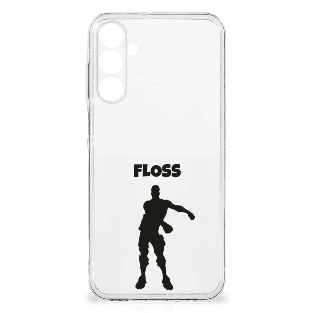 Samsung Galaxy A16 Telefoonhoesje met Naam Floss telefoonhoesje Floss design voorkant