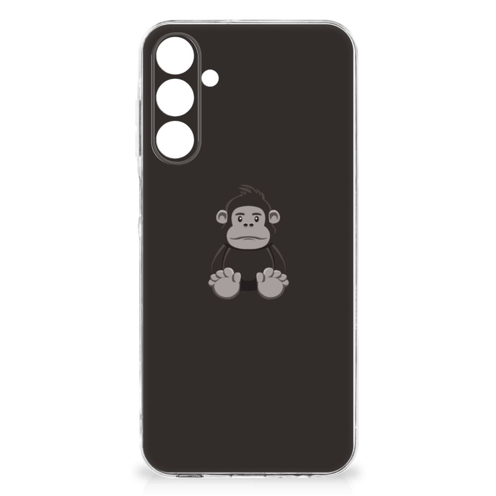 Samsung Galaxy A16 Telefoonhoesje met Naam Gorilla Gorilla design achterzijde