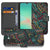 Samsung Galaxy A17 Boekhoesje Aztec Met 3 Pasjes Print boekhoesje aztec print voorkant