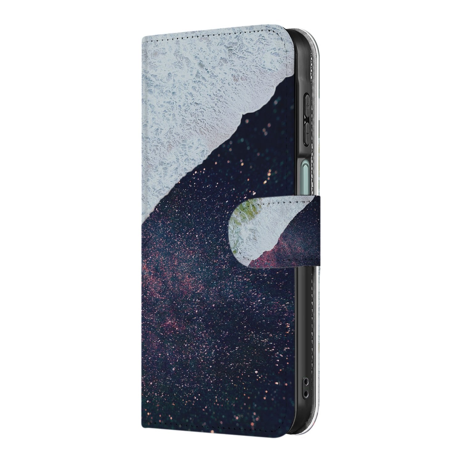 Samsung Galaxy A17 Book Case Sea in Space boekhoesje design Sea in Space aanzicht