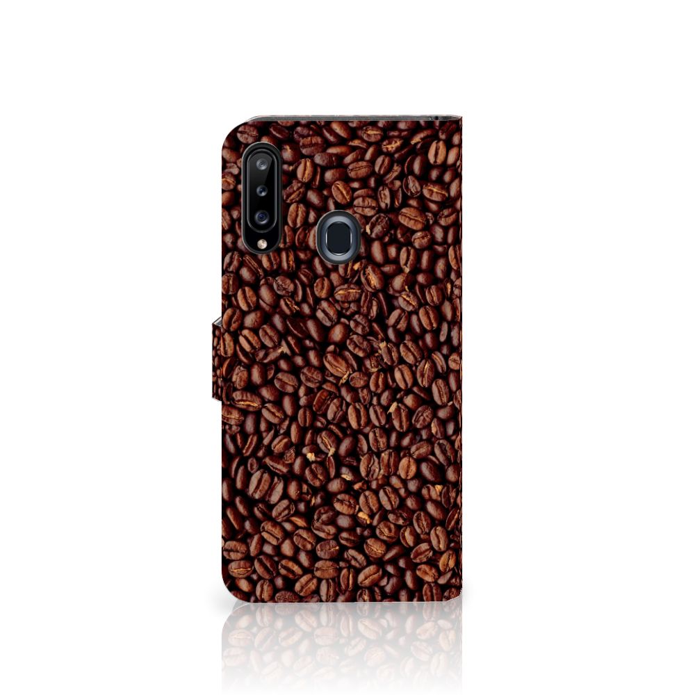 Samsung Galaxy A20s Book Cover Koffiebonen