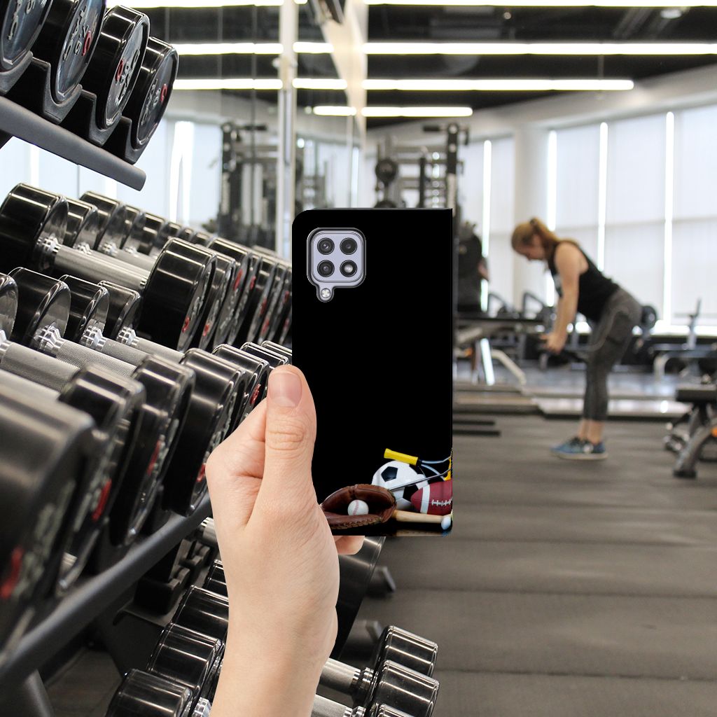 Samsung Galaxy A22 4G | M22 Hippe Standcase Sports sport design hand gym