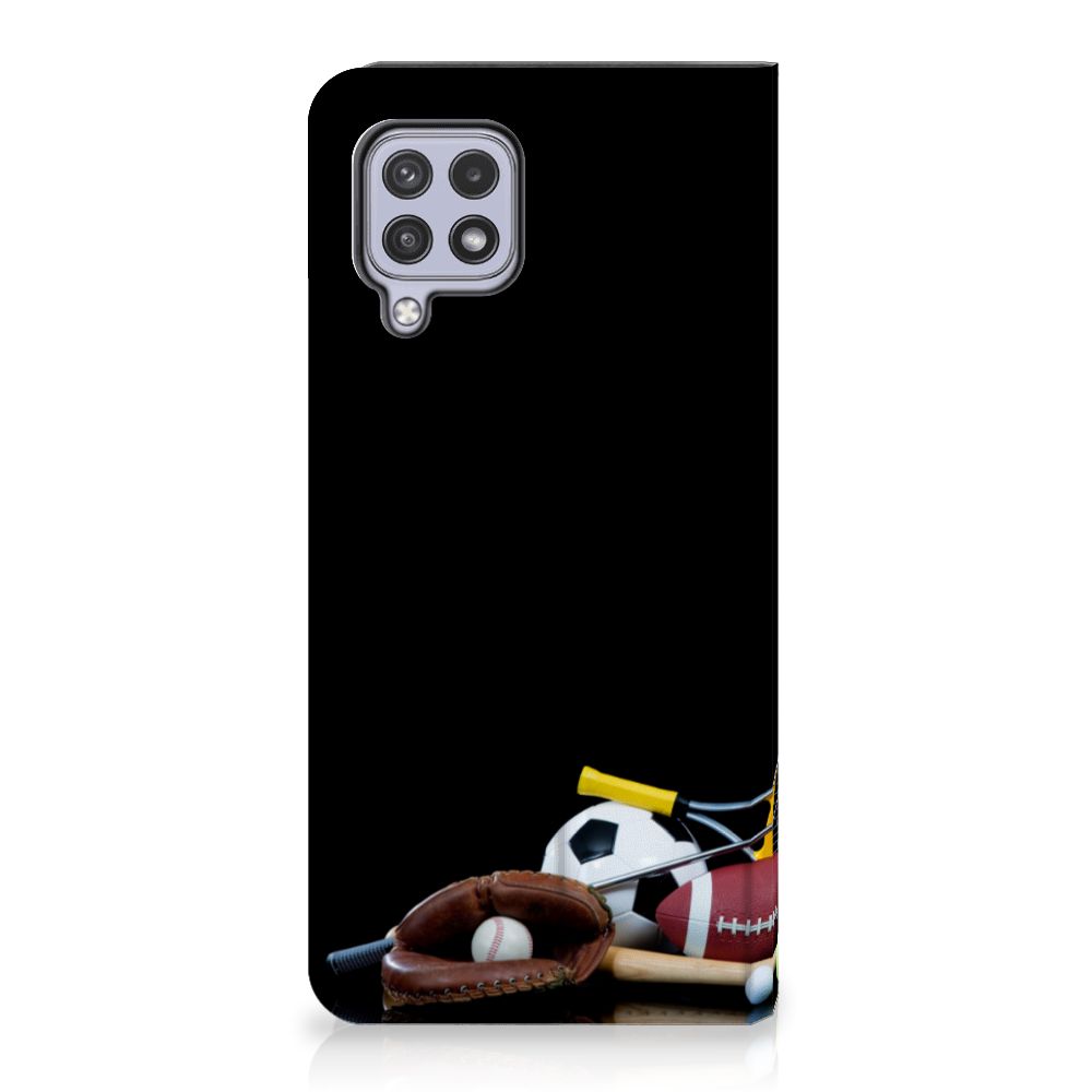 Samsung Galaxy A22 4G M22 Hippe Standcase Sports design sport accessoires