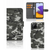 Samsung Galaxy A22 4G M22 Telefoon Hoesje Army Light Telefoonhoesje Camouflage Design Front Back