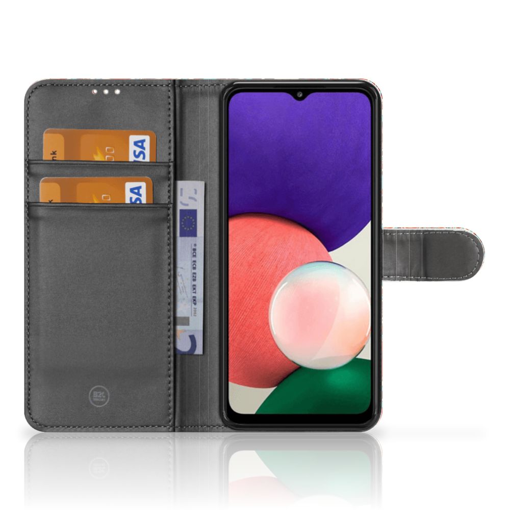 Samsung Galaxy A22 5G Hoesje Retro