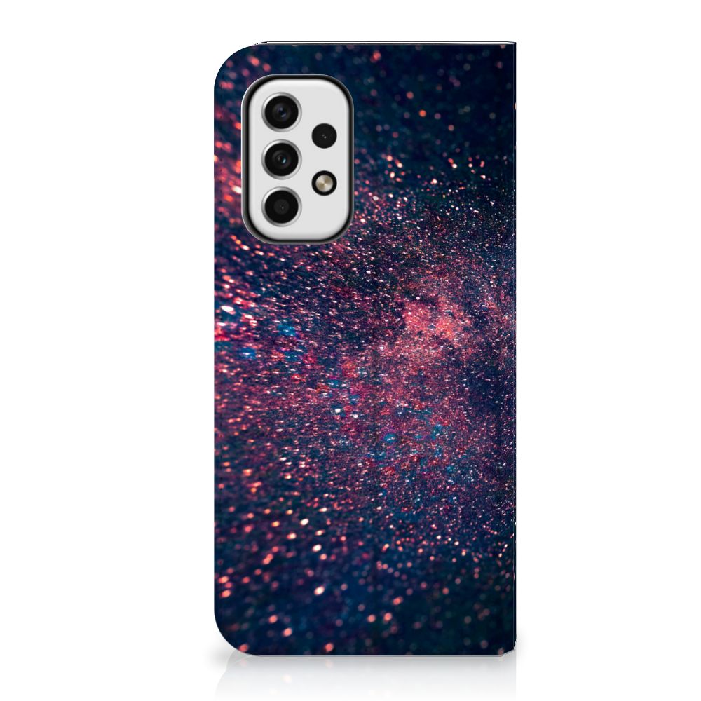 Samsung Galaxy A23 Stand Case Stars design sterren voorkant