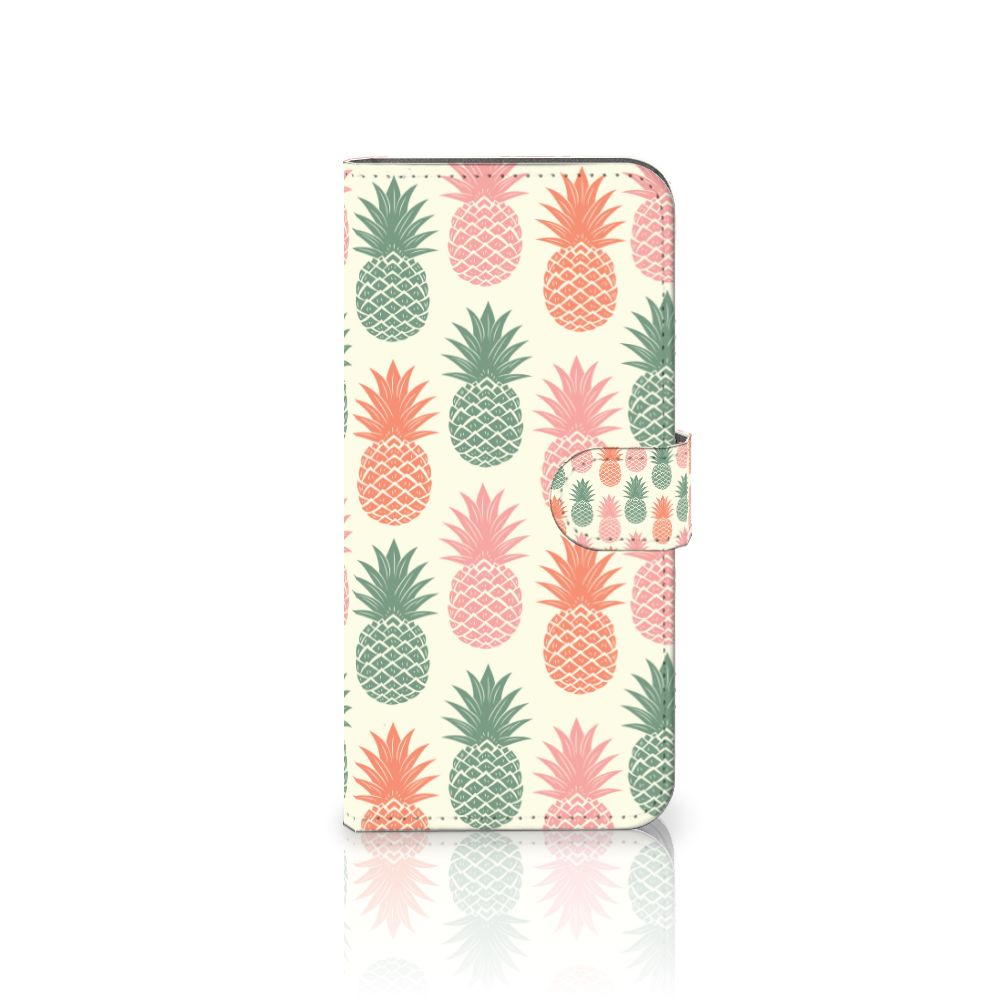 Samsung Galaxy A24 4G Book Cover Ananas boekcover ananas design voorkant